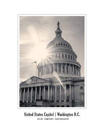 US Capitol 16x20